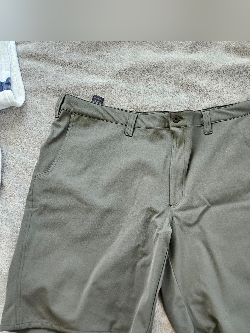 1620 Workwear Mens Classic Work Shorts Size 46 Nylon Stretch Olive USA made